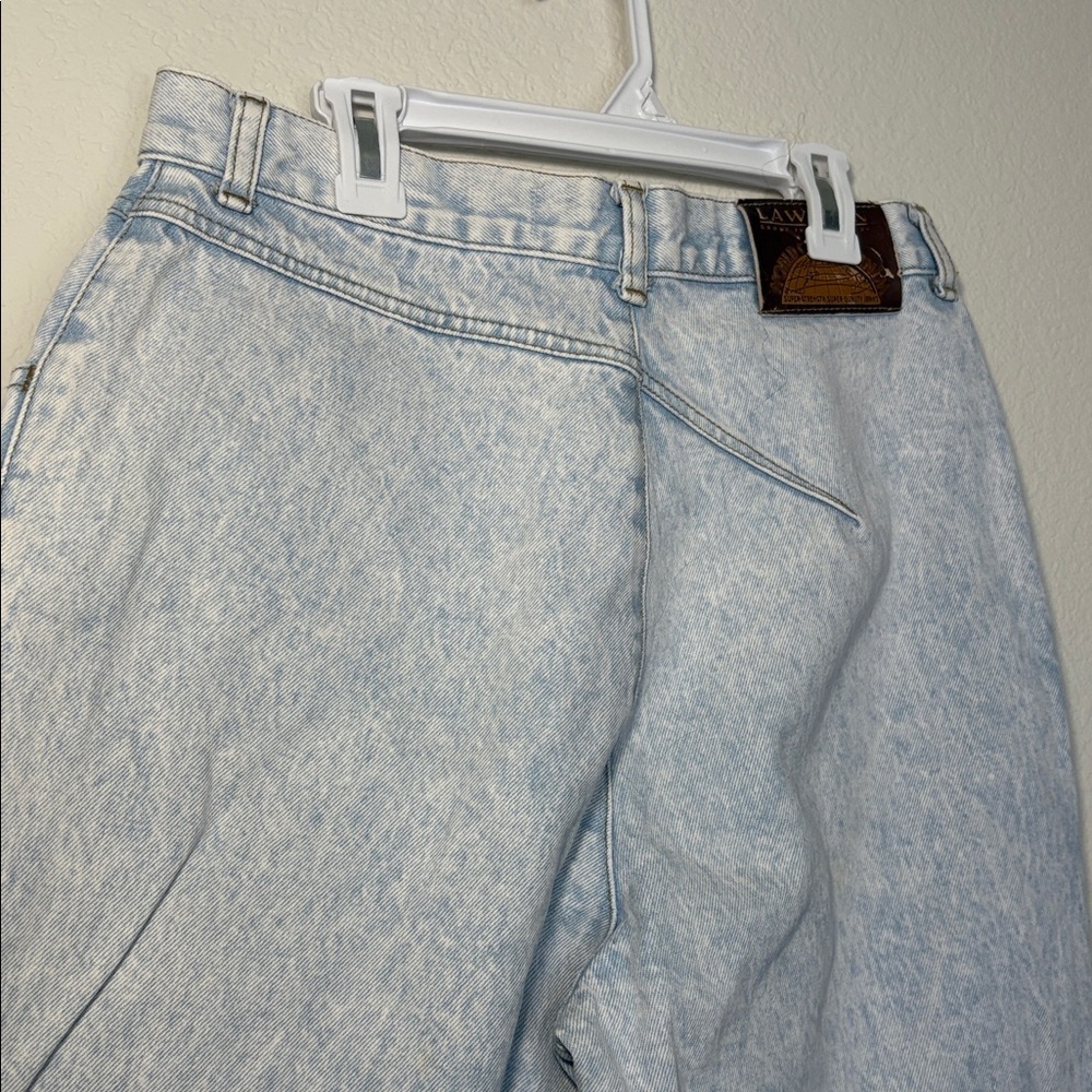 VINTAGE Lawman Light Wash High Rise Cotton Women's Jeans size 13 - Picture 6 of 7